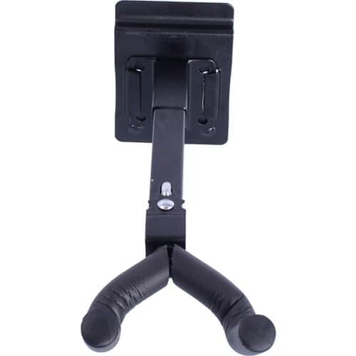 Durable Wall Guitar Hanger Hook Holder Bracket Display DIY Instruments Black