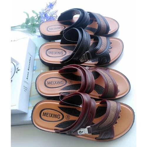 Mens Sandals Open Toe Slip On Fashion Casual Shoes Men Men Slippers Roman Summer Beach Sandals Plus Size 40-45