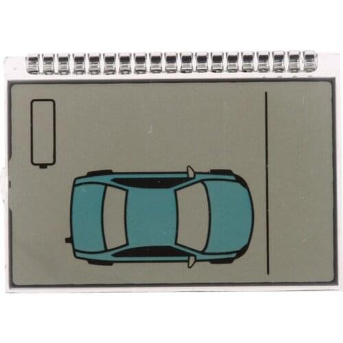 Replacement LCD Display for Sheriff ZX925 Russia Version 2 Way Car Alarm Remote Repair