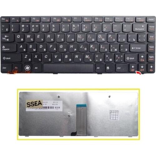 SSEA New RU Keyboard for Lenovo G405 G480 G485 G490 Z380 Z480 Z485 G410 G400 laptop Russian Keyboard