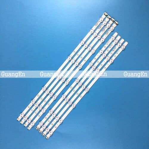 8pcs LED strip 2013SVS50_3228N1_B2_R07 L08 BN96-28770A BN96-35206AD3GE-500SMA-R3 D3GE-500SMB-R2 for 50 TV UN50H5303 UN50EH5000