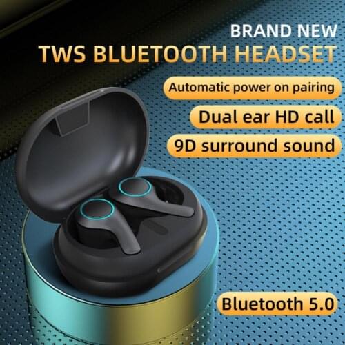 PT05 TWS Bluetooth 5.0 Earphones Noise Cancelling Lossless Waterproof Wireless Headphone Sports Waterproof Earbuds Headsets