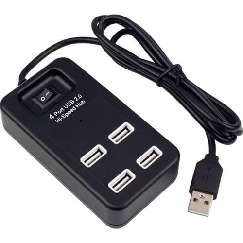 USB2.0 Splitter Laptop External USB HUB Multi-interface Suitable For usb2.0 Mouse Keyboard u disk Printer Extension
