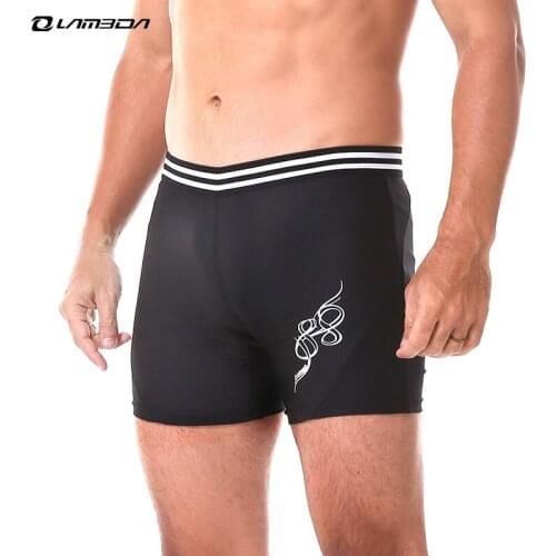LADEMA Bike Underpants Hipster Shorts 3D Padded Bicycle Men Cycling Underwear motorbike mountain road bike underwear