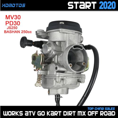 High Quality 30mm Motorcycle Carburetor for Roketa Jetmoto Hunter Tank Scout Baja Wilderness Trail 250 250cc ATV Quad Parts