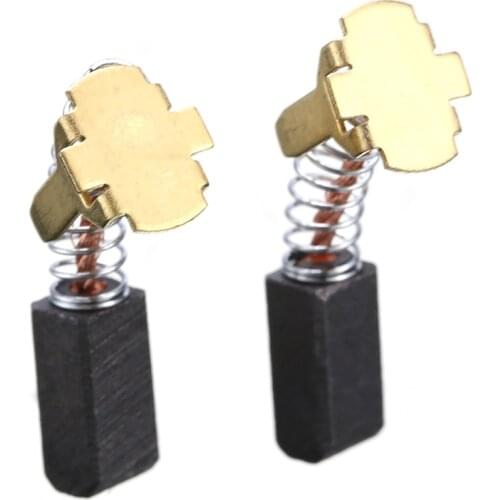 Mayiyr 1 pair Carbon Brushes For HITACHI 999054 14.4V/18V/9.6V WR18DL2/WR18DL/WR14DSL 4.90*5.85*11.80mm