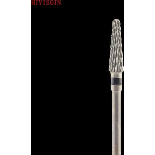 10 Pcs/Lot Cross Cut - Tungsten Carbide Dental Lab Burs -Straight Edge - ISO 194