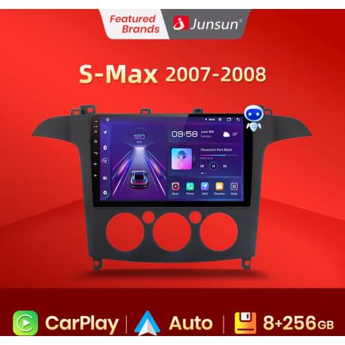 Junsun V1 2G+32G Android 10 DSP For Ford S-Max S max 2007 2008 Car Radio Multimedia Video Player Navigation GPS 2 din DVD no cd