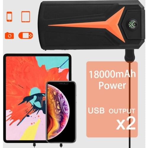 Car Jump Starter Power Bank Car Buster Auto Starting Device Vehicle Emergency 1500A Car Booster 12V Start Battery