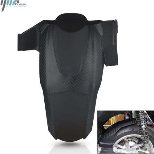 For YAMAHA N-MAX N MAX NMAX 155 2016-2019 2018 2017 Motorcycle Rear Fender Carbon Fiber Splash Guard Rear Wheel Cover Mudguard