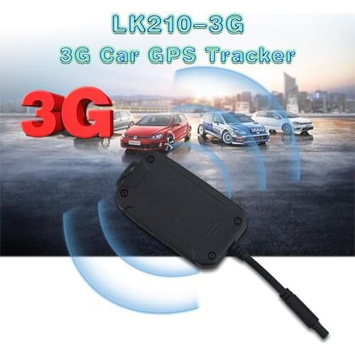 Global WCDMA 3G Car GPS Tracker LK210-3G Car Vehicle Tracking Device Motorcycle GPS Locator Waterproof Cut Off Power 9-75V DC