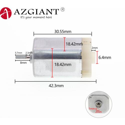 Original Car Six Pole Rearview Folding Mirror Motor for Mazda CX-5 CX-4 Axela ATENZA SF-266SA-14145 Mabuchi Motor