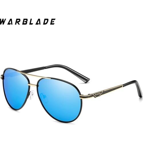 WarBLade Brand Design Men Polarized Sunglasses Men Women Driving Sun Glasses Male Metal Coating Sunglass Shades Oculos De Sol