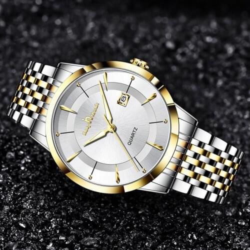 TDATMS Mens Stainless Steel Watch