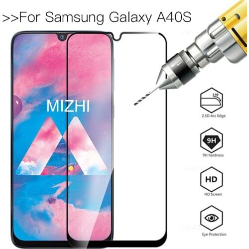 Protective glass for samsung a40s tempered glass for samsung galaxy a40s a40 s a 40 40s a407f screen protector display film