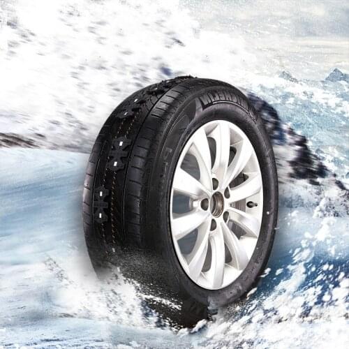 4X Winter Anti-skid Universal Black anti-slip tire wheel anti-skid Emergency chain for car truck SUV MPV Auto car accessories