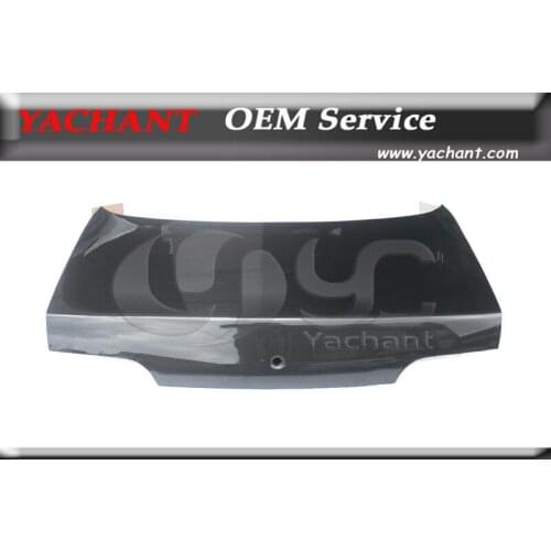 Car-Styling Carbon Fiber Tailgate Trunk Fit For 1989-1994 Skyline R32 GTS GTR OEM Style Rear Trunk Boot Lid with Lock Hole