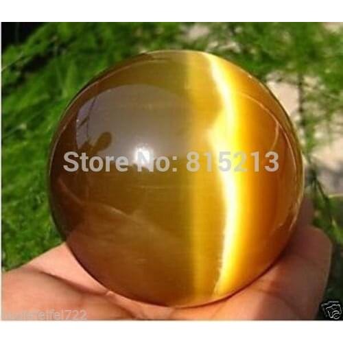 Ddh00906 Sell ASIAN QUARTZ TIGER EYE CRYSTAL HEALING BALL SPHERE 60MM + STAND