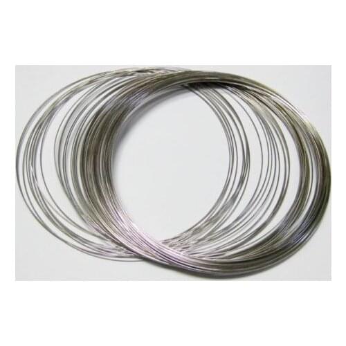 Memory Wire about 50 Loops Necklace Choker Collar 115mm