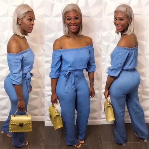 Jumpsuit women summer clothes rompers women jumpsuit bandage rompers summer jumpsuits loose