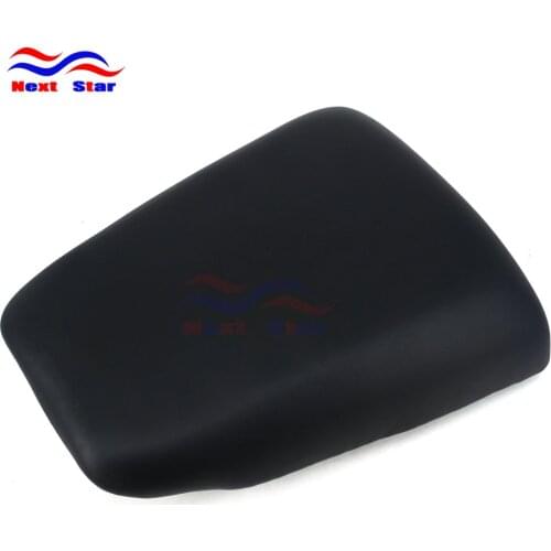 Motor Bike Street Bike Rear Black Leather seat cover For SUZUKI SV1000 SV 650 2003-2010 2003 2004 2005 2006 2007 2008 2009 2010