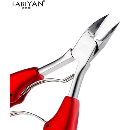 Nail Art Trimmer Cuticle Nippers Stainless Steel Scissor Clippers Cutter Dead Skin Remover Manicure Pedicure Finger Care Tool