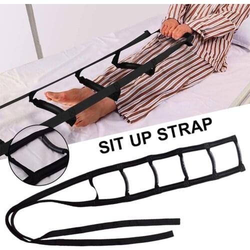 Bed Sit Up Strap Light Sit Up Handle Rope Ladder With 5 Hand Grips Adjustable Assist Handle For Elderly Senior Injury Recovery