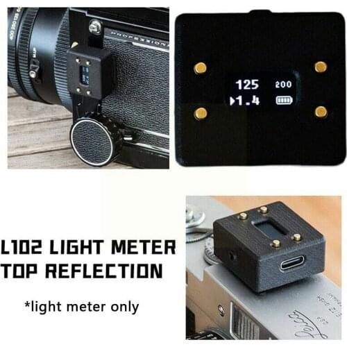 L102 Photography Mini Camera Light Meter Set-top Reflection Metering Incident Change Film Luminometer Bottom boots Light J9M5