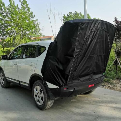 Pure Color Car Rear Roof Outdoor Equipment Camping Tent Canopy Tail Ledger Picnic Awning For Toyota LAND CRUISER