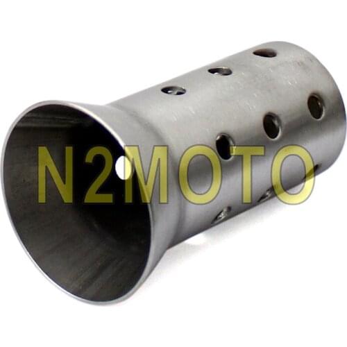 Motorcycle Universal Muffler Insert Baffle Adjustable Removable Silencer Pipe DB Killer Inside for Harley Chopper Cafe Racer