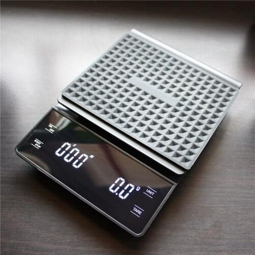 Smart Kitchen Scales with Timer Precision Coffee Scales Electronic Scales Digital Scales Household Food Scale with Pad 3KG/0.1g