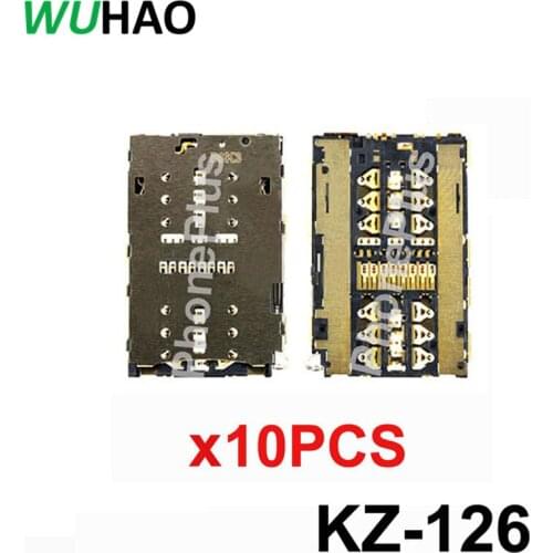 10-100pcs SIM Memory SD TF Card Tray Slot Holder Socket Connector Plug Repair Part For Huawei G9 VNS-TL00 P9 lite mate 8 D199