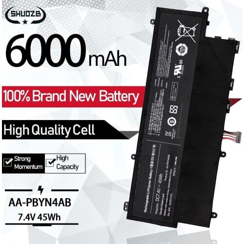 AA-PBYN4AB Laptop Battery For Samsung 530U3 Series HT3691FC700364 530U3C NP530V3C NP530U3C 535U3C 530U3B NP530U3B 6000mAh 45Wh