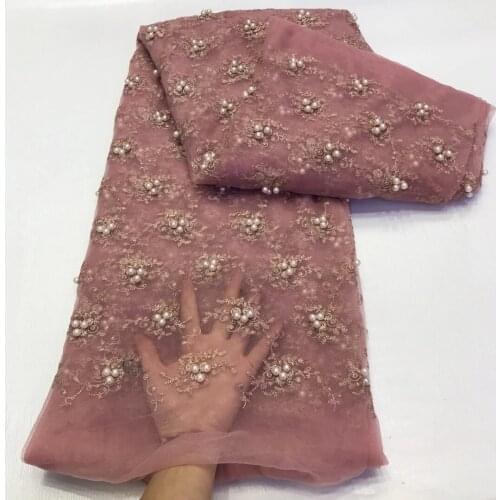 African Lace 2021 French Nigeria Lace Fabric Bridal High Quality Swiss Mesh Tulle Lace Fabric Wedding J4731