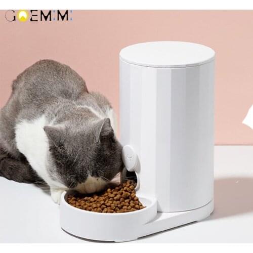 Dog cat food bowl Automatic Feeder Cat Food Dispenser Cat Drinking Dispenser Large Capacity 2.5L Dogs Feeding Bowls Auto Feeder