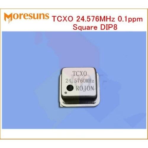 Fast Free Ship 3PCS Sound DIY fihi high precision temperature-compensation crystal oscillator TCXO 24.576MHz 0.1ppm square DIP8