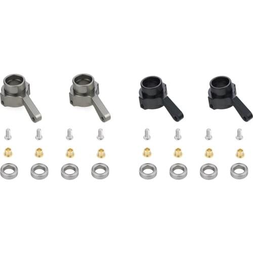 Metal Steering Cup Turn Cup Kit for WPL C14 C24 C34 C44 B14 B1 B16 B24 B36 MN D90 D91 MS RC Car Parts