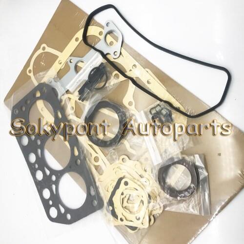 Engine Full Gasket Kit MM408445 MM408453 forMitsubishi K3D Tractor Excavator Loader