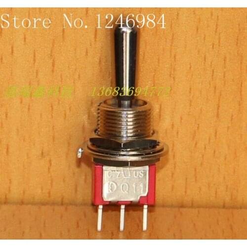 [SA]T8014C-Z -pin M12 tripod third gear bulk single toggle switch Q11 Deli Wei dust 1MS3--20pcs/lot