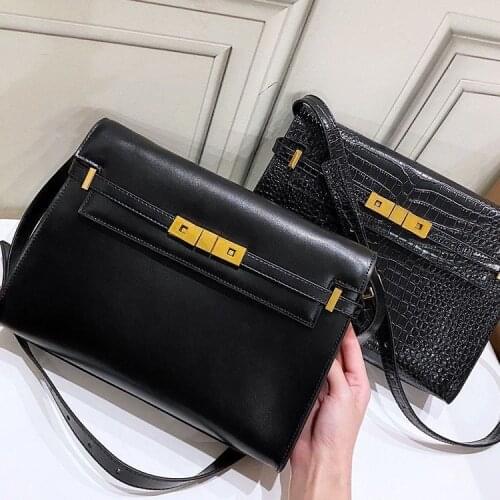 PU Messenger Bag for Lady 2021 Brand Designer Top-handle Bag Luxury Leather Shoulder Bags Crossbody Handbag Female Clutch Totes