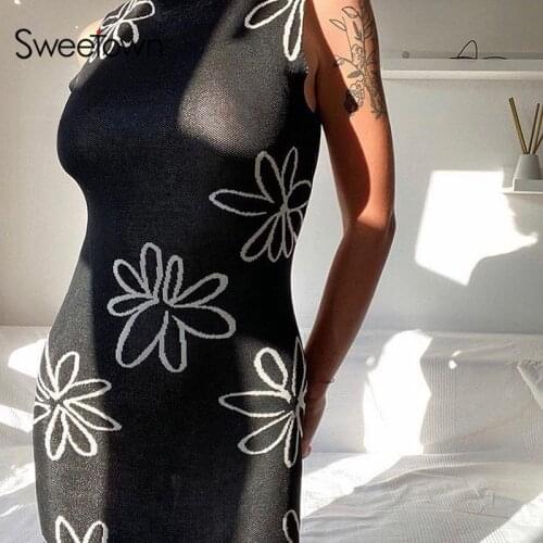Sweetown Summer Midi Dresses