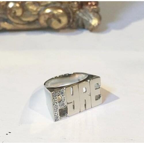 Name Ring Script Custom Ring 18kt &14kt Gold Personalized Ring Jewelry Font for Women for Gift