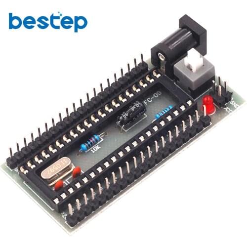 51 Single Chip Microcomputer STC SCM Development Board Minimum System Support STC89C52 STC12C5A60S2 STC11/10 Series