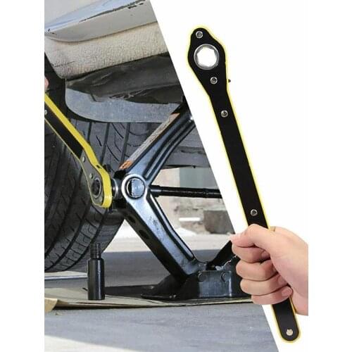 Automobile Tire Ratchet Wrench Tire Jack Removal Wrench Jack Labor Saving Wrench Jack Rocker Arm 2021 Hot Sale Dropshipping