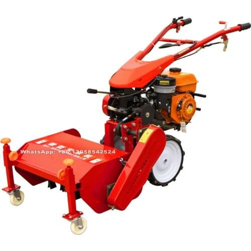 Diesel/Gasoline Powered Mowing Machine Electric Home Mowing Artifact Weeding Tool Hand Push Adjustable Cutting Height Lawn Mower