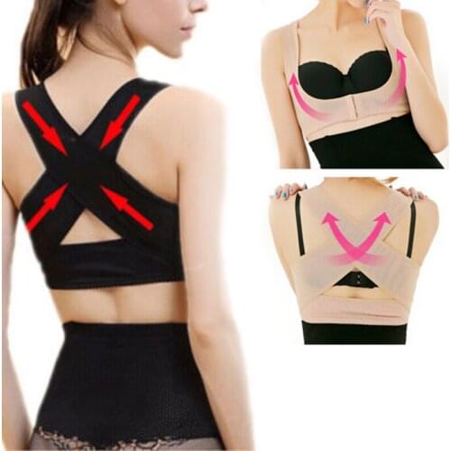Women Body Shapers Chest Posture Corrector Support Belt Body Shaper Corset Shoulder Brace for Health Care Dropshipping M-XL
