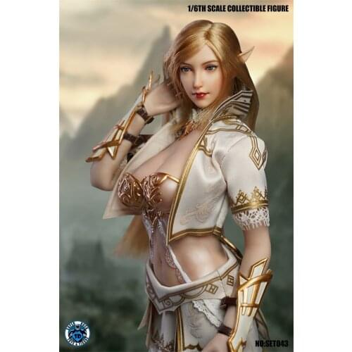 Hot Sales SUPER DUCK 1/6th SET043 Paradise II Fairy Female Women Doll Waist Hand Armor Model For 12inch Doll Action