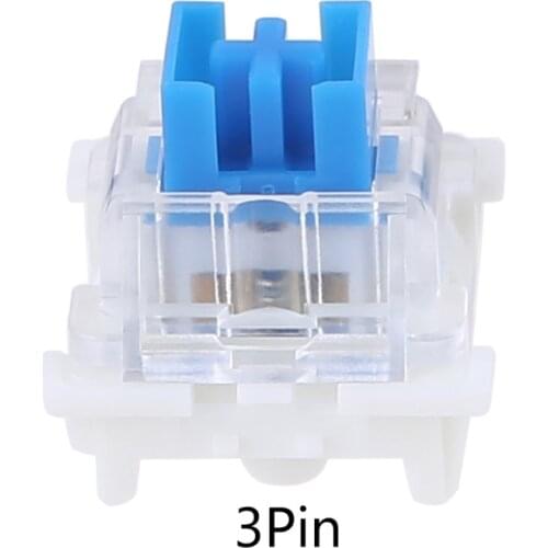 Outemu Switch Mechanical Keyboard Switch 3Pin Clicky Linear Tactile Silent Switches RGB LED SMD Gaming fot MX Switch