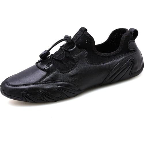 Cowhide designer shoes men high quality Genuine Leather breathable sneaker fashion boots mens casual shoes Octopus Sneakers