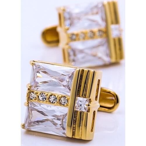 Kflk Deluxe 2020 shirts Cufflinks Wedding gift brand mens cufflinks Crystal Cufflinks jewelry of high quality free shipping